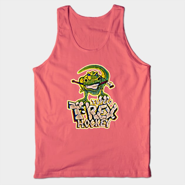 Tupelo T-Rex Hockey Tank Top by Kitta’s Shop